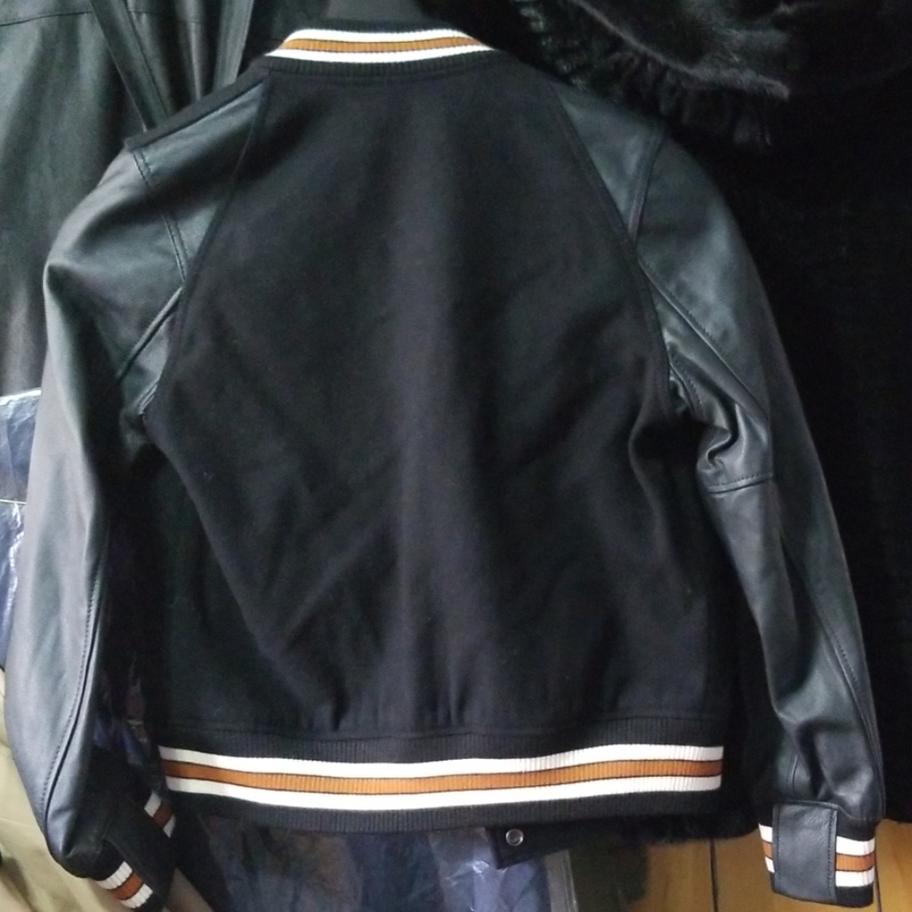 Coach Varsity Jacket women size 0 - Picture 3 of 5